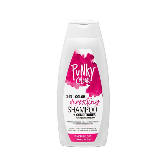 PUNKY 3-IN-1 SHAMPOO & CONDITIONER PINKTABULOUS 8.5 OZ - Purple Beauty Supplies