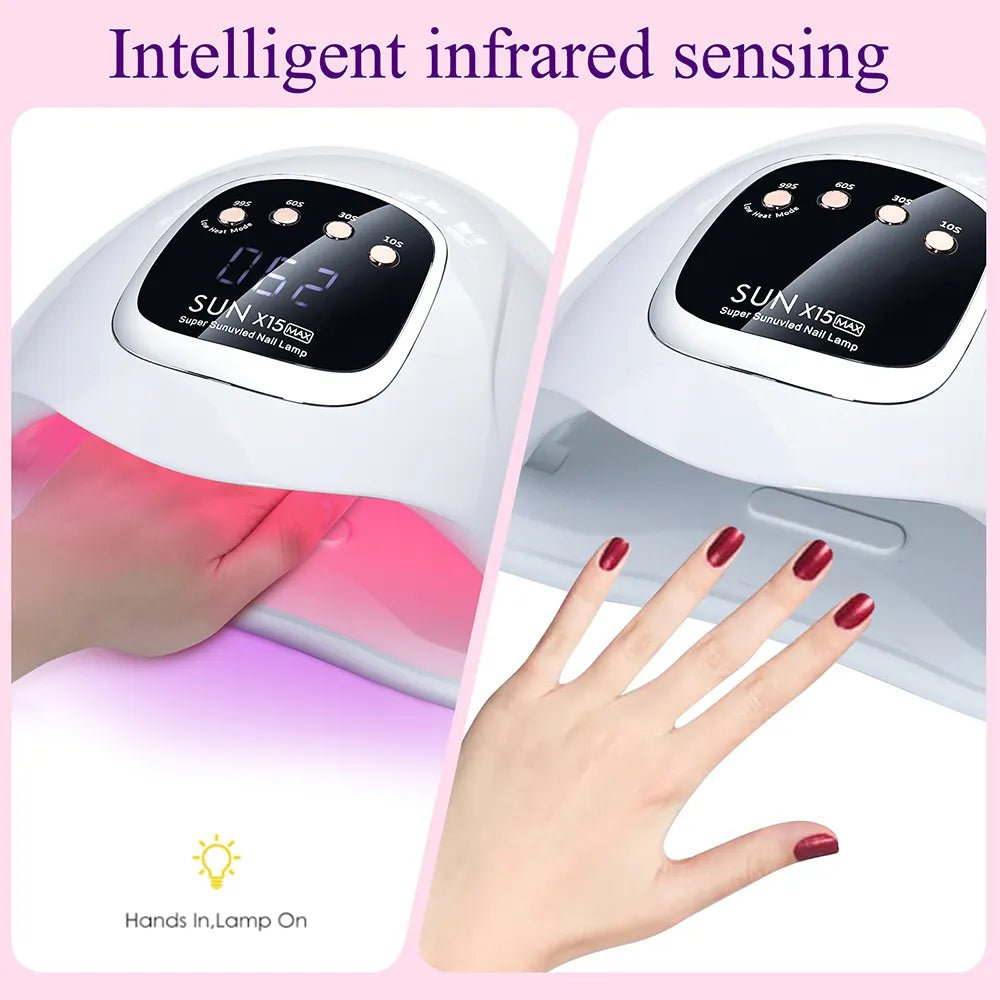 SUN X15 UV/ LED NAIL LAMP - Purple Beauty Supplies