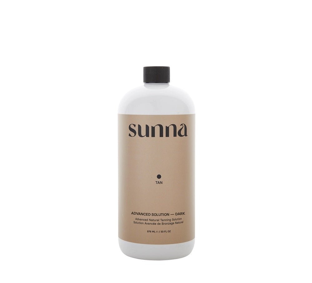 SUNNA TAN ADVANCED SOLUTION DARK - 1 LITRE - Purple Beauty Supplies