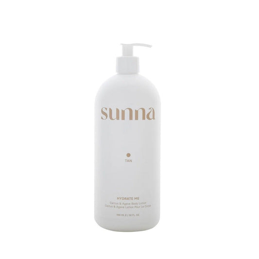 SUNNA TAN HYDRATE ME BODY OIL CACTUS AND AGAVE 1 LTR - Purple Beauty Supplies