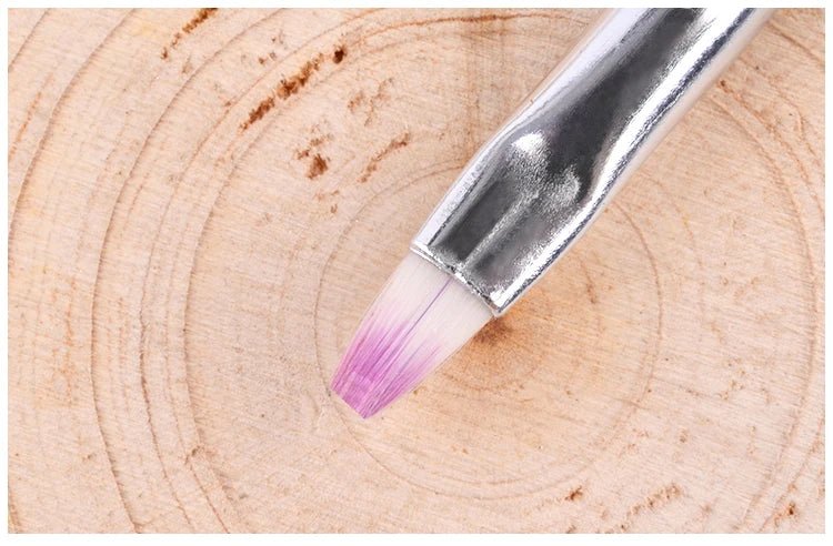 WHITE GEL BRUSH - Purple Beauty Supplies