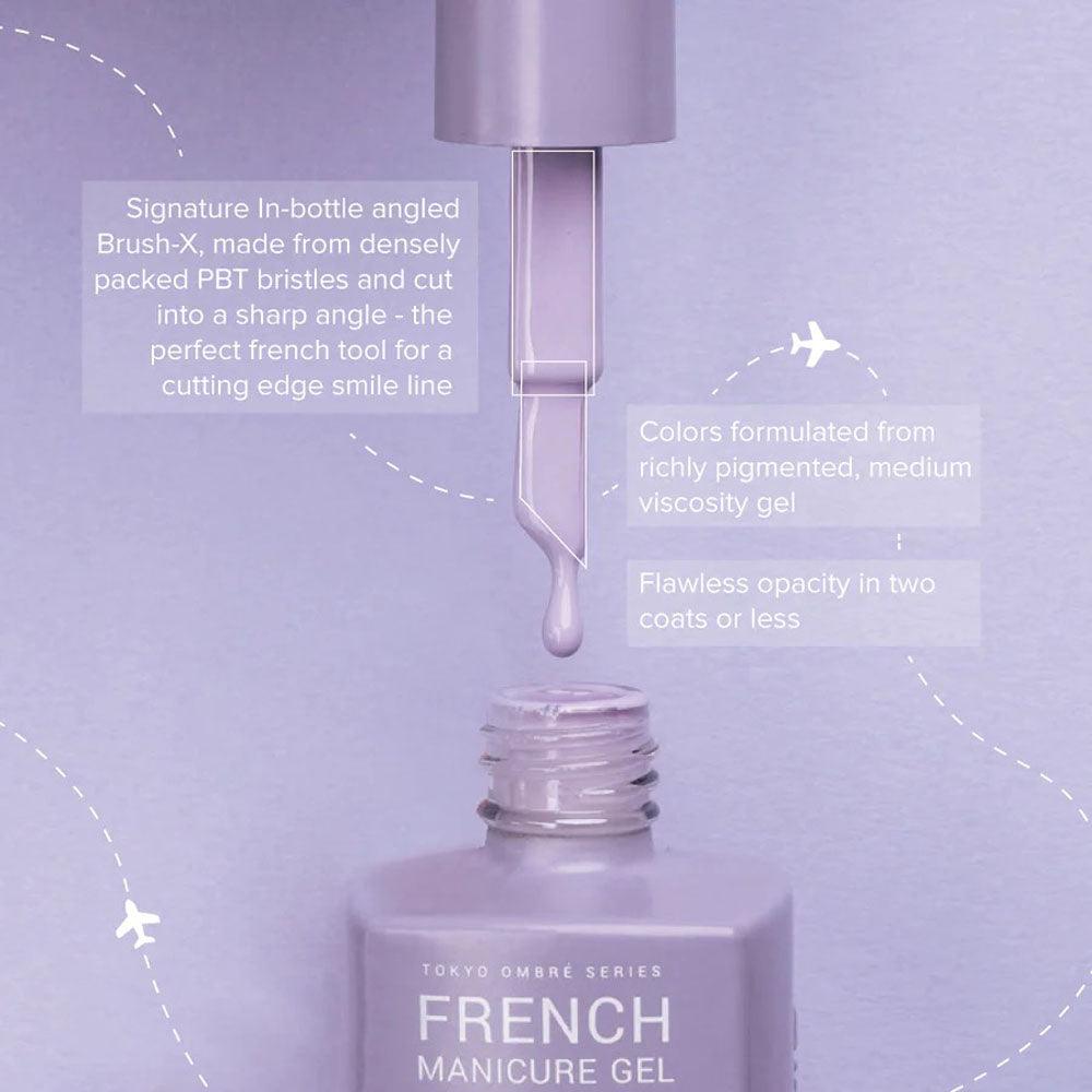 APRES FRENCH MANICURE OMBRE MUMMY DEAREST (CAIRO) - Purple Beauty Supplies