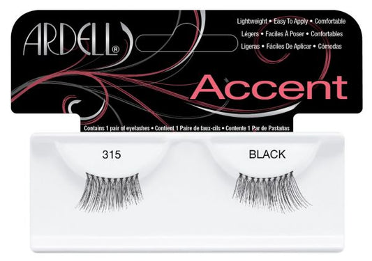 ARDELL ACCENT LASH 315 BLACK - Purple Beauty Supplies