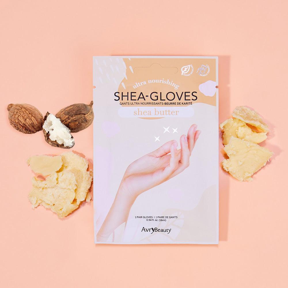 AVRY BEAUTY ULTRA NOURISHING SHEA GLOVES- SHEA BUTTER - Purple Beauty Supplies