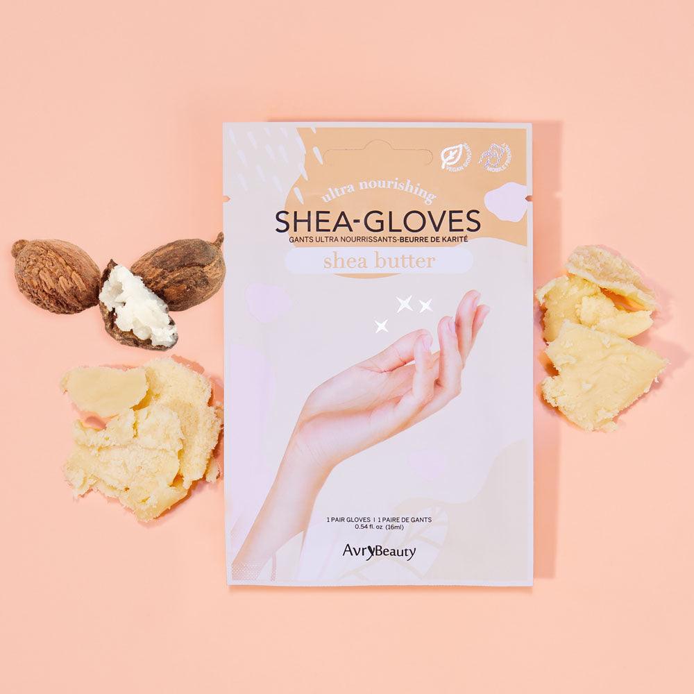 AVRY BEAUTY ULTRA NOURISHING SHEA GLOVES- SHEA BUTTER - Purple Beauty Supplies