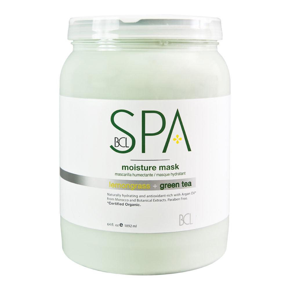 BCL SPA LEMONGRASS + GREEN TEA MOISTURE MASK 64 OZ/1892 ML - Purple Beauty Supplies