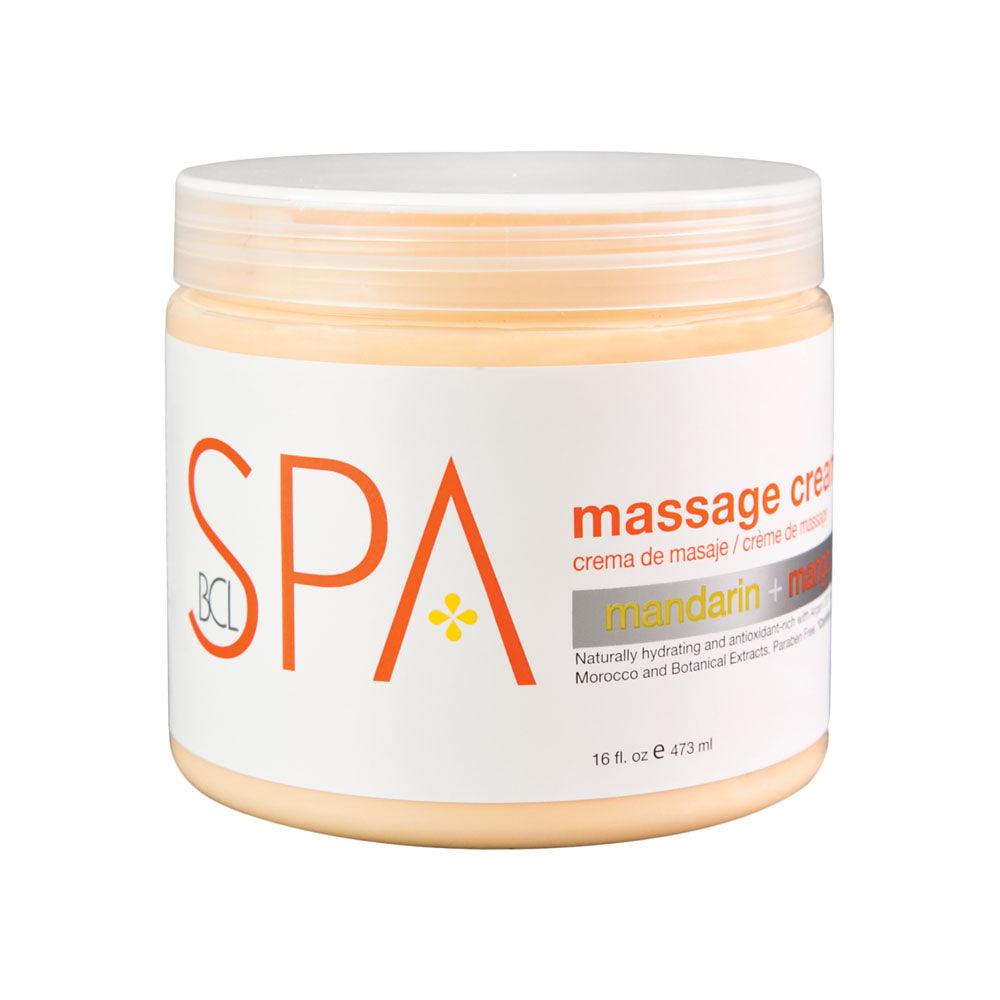 BCL SPA MANDARIN + MANGO MASSAGE CREAM 16 OZ/473 ML - Purple Beauty Supplies