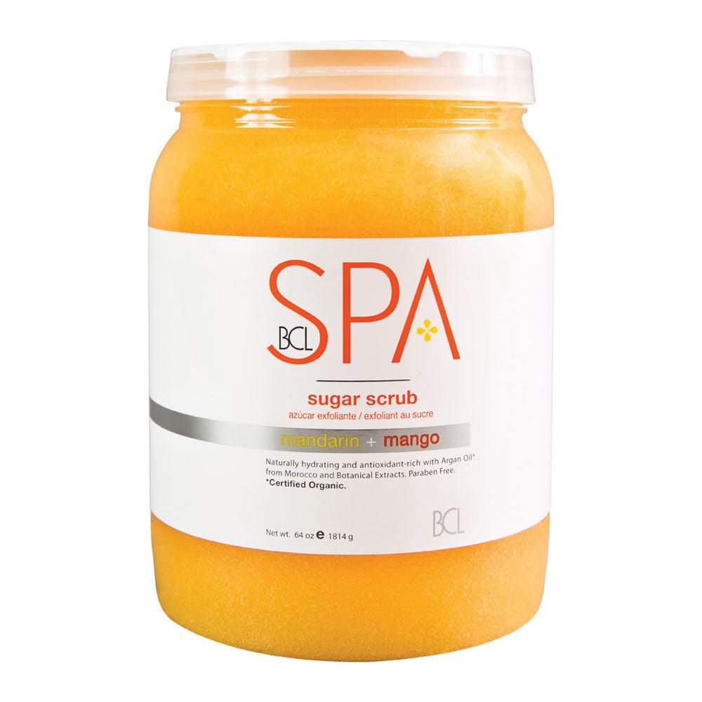 BCL SPA MANDARIN + MANGO SUGAR SCRUB 64 OZ/1814 G - Purple Beauty Supplies