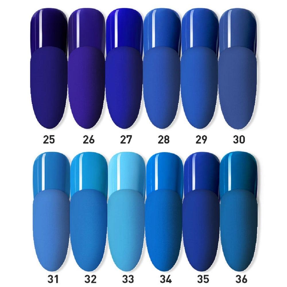 BEAUTILUX GEL POLISH #025 (BLUE SERIES) - Purple Beauty Supplies