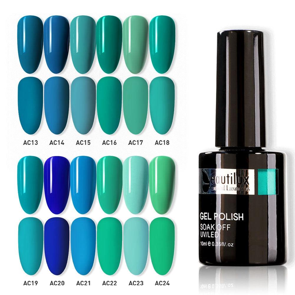 BEAUTILUX GEL POLISH #AC15 (CYAN SERIES) 10 ML - Purple Beauty Supplies