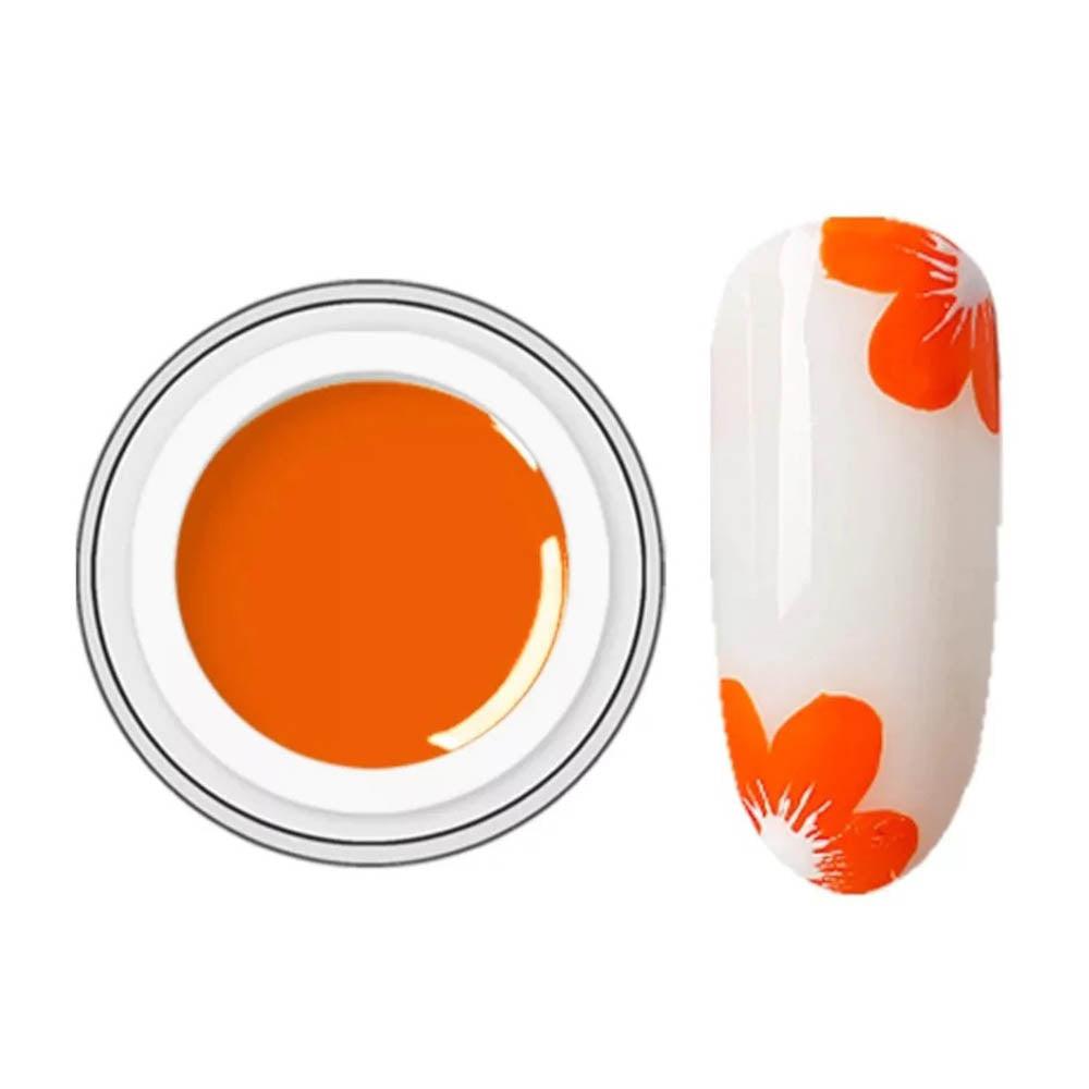 BEAUTILUX NAIL ART PAINTING GEL 10g #08 ORANGE - Purple Beauty Supplies