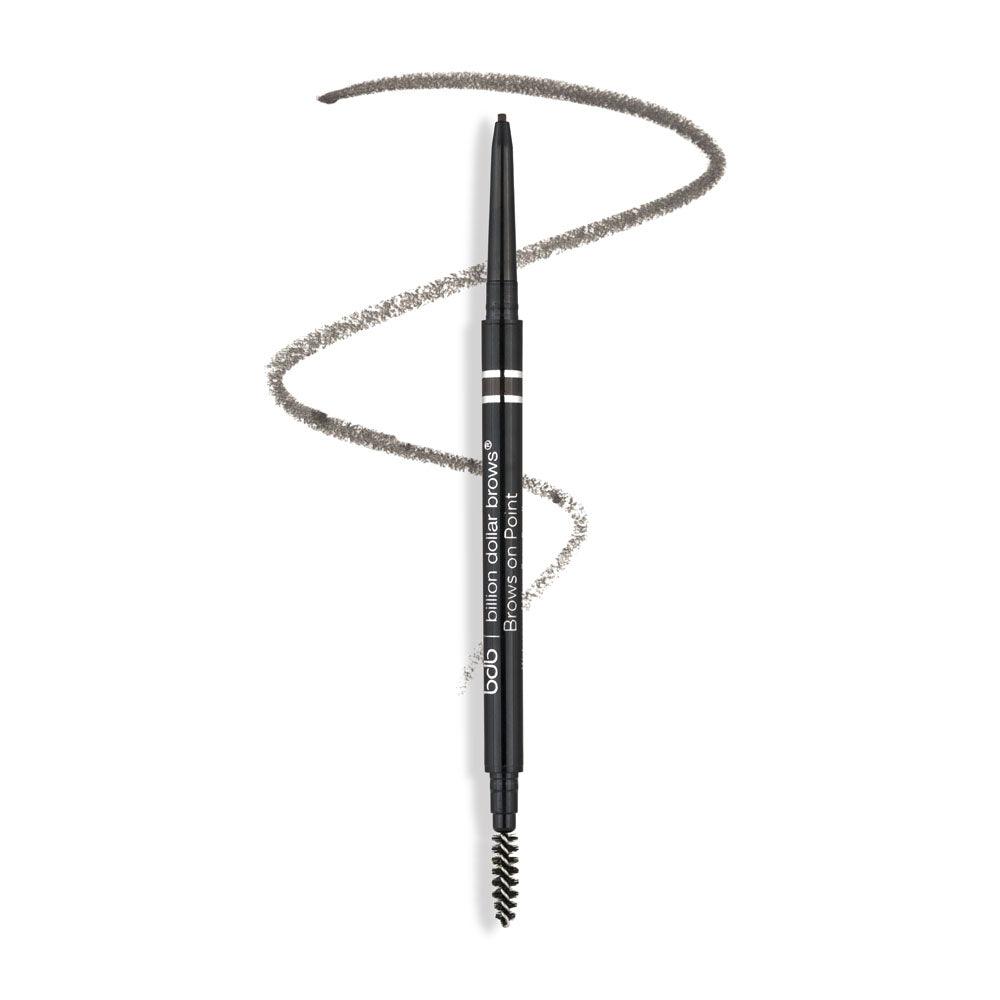 BILLION DOLLAR BROWS ON POINT MICRO PENCIL | RAVEN - Purple Beauty Supplies