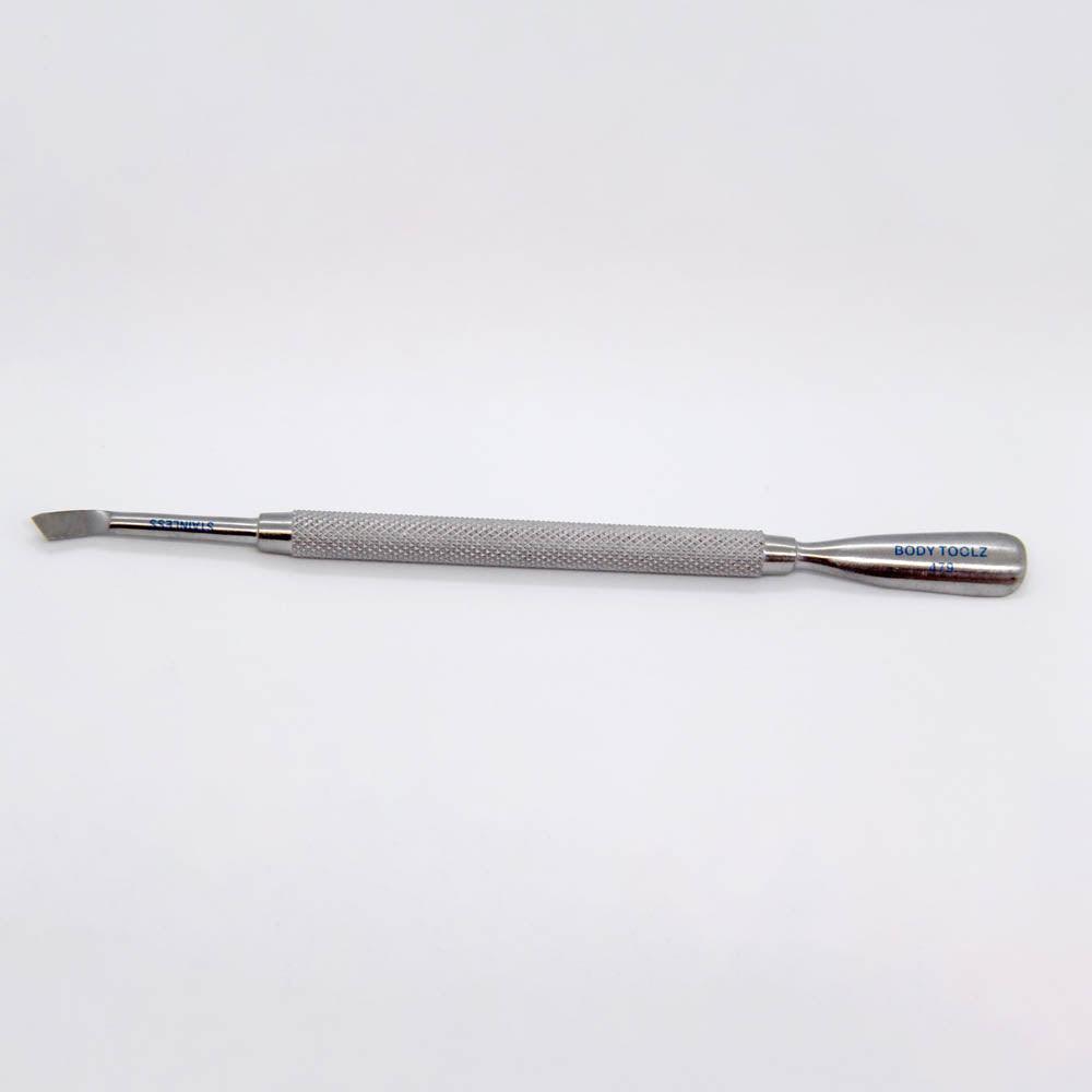 BODY TOOLZ CUTICLE PUSHER/ CLEANER / PTERYGIUM - Purple Beauty Supplies