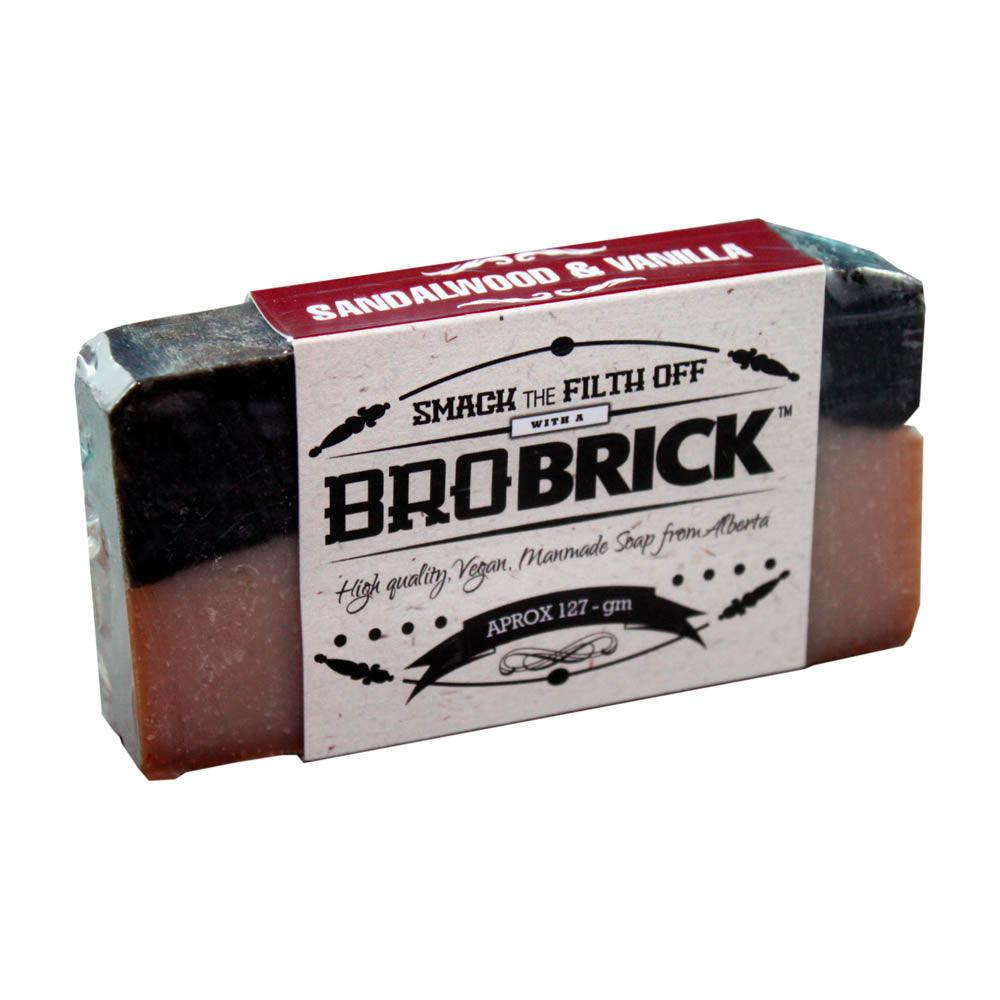 BROBRICK SANDLEWOOD & VANILLA SOAP - Purple Beauty Supplies