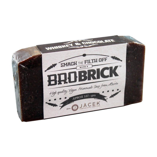 BROBRICK WHISKEY & CHOCOLATE SOAP - Purple Beauty Supplies