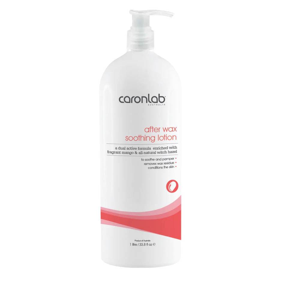 CARONLAB AFTER WAX SOOTHING LOTION REFILL 1 L - Purple Beauty Supplies