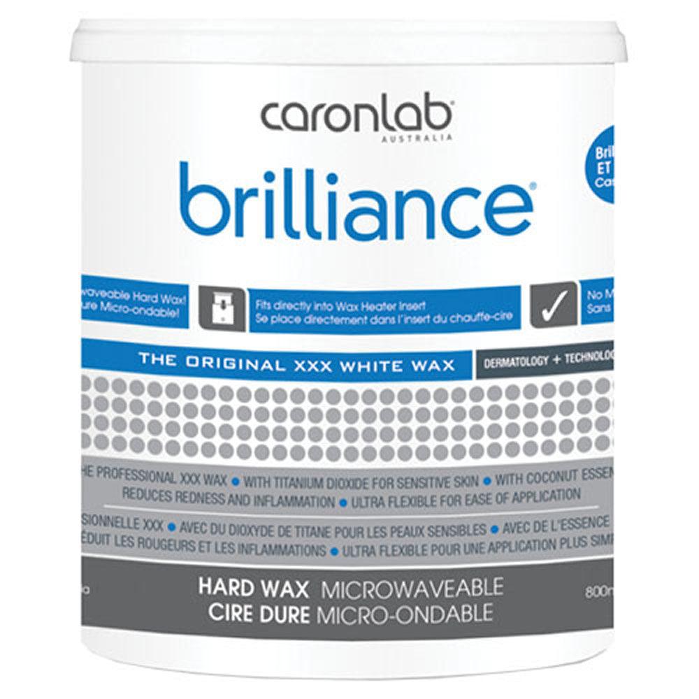 CARONLAB BRILLIANCE HARD WAX - MICROWAVEABLE 800 GM - Purple Beauty Supplies