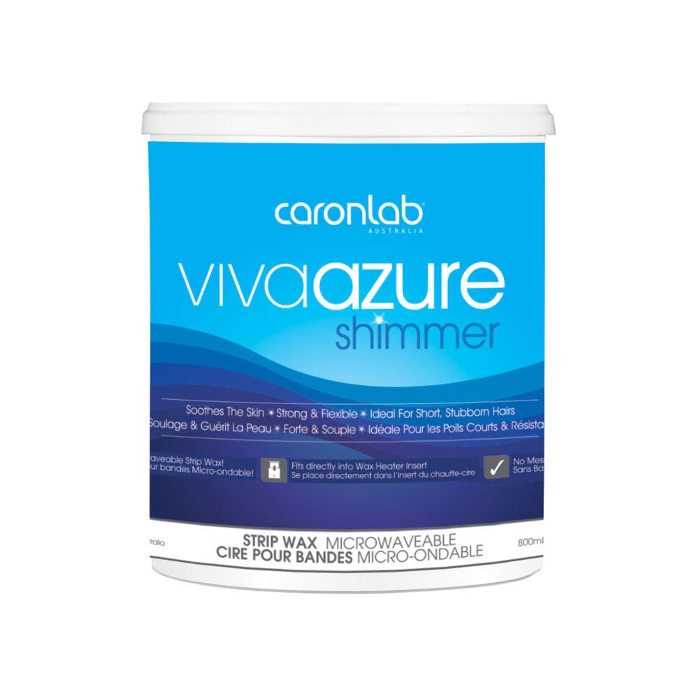 CARONLAB VIVA AZURE SHIMMER STRIP WAX 800 ML - Purple Beauty Supplies