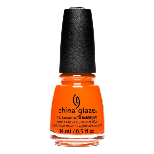 CHINA GLAZE ORANGE KNOCKOUT .5 OZ/14 ML - Purple Beauty Supplies