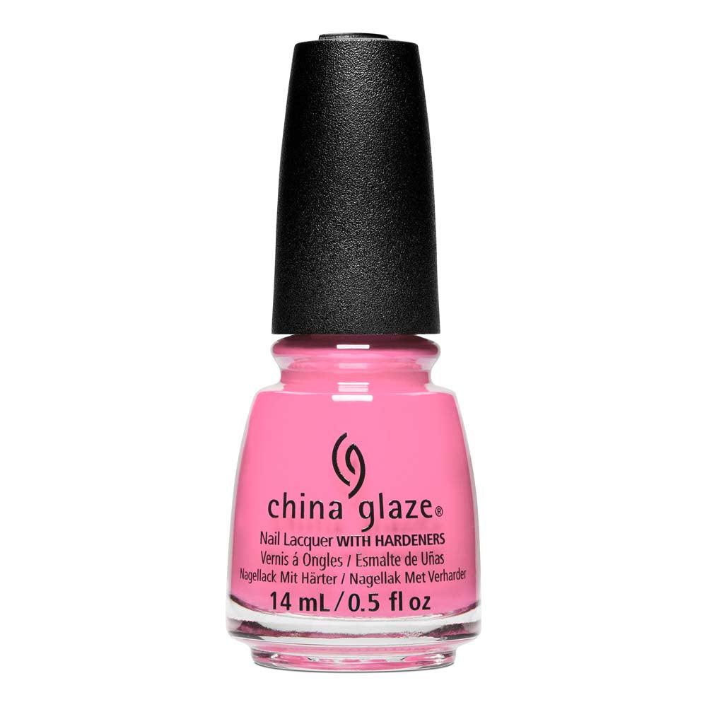 CHINA GLAZE SHOCKING PINK .5 OZ/14 ML - Purple Beauty Supplies