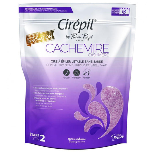 CIREPIL CACHEMIRE WAX BEADS (HYPOALLERGENIC) 800 GM - Purple Beauty Supplies