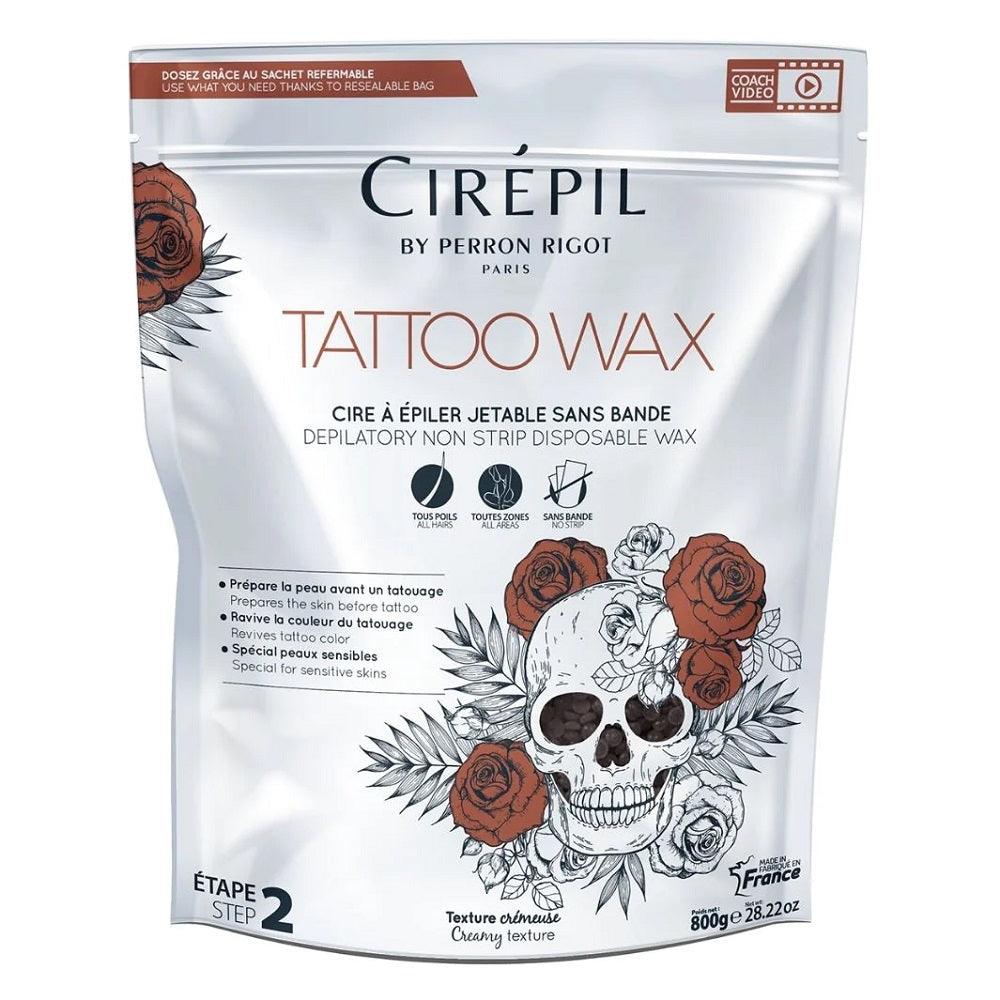 CIREPIL TATTOO STRIPLESS WAX 800 GM - Purple Beauty Supplies