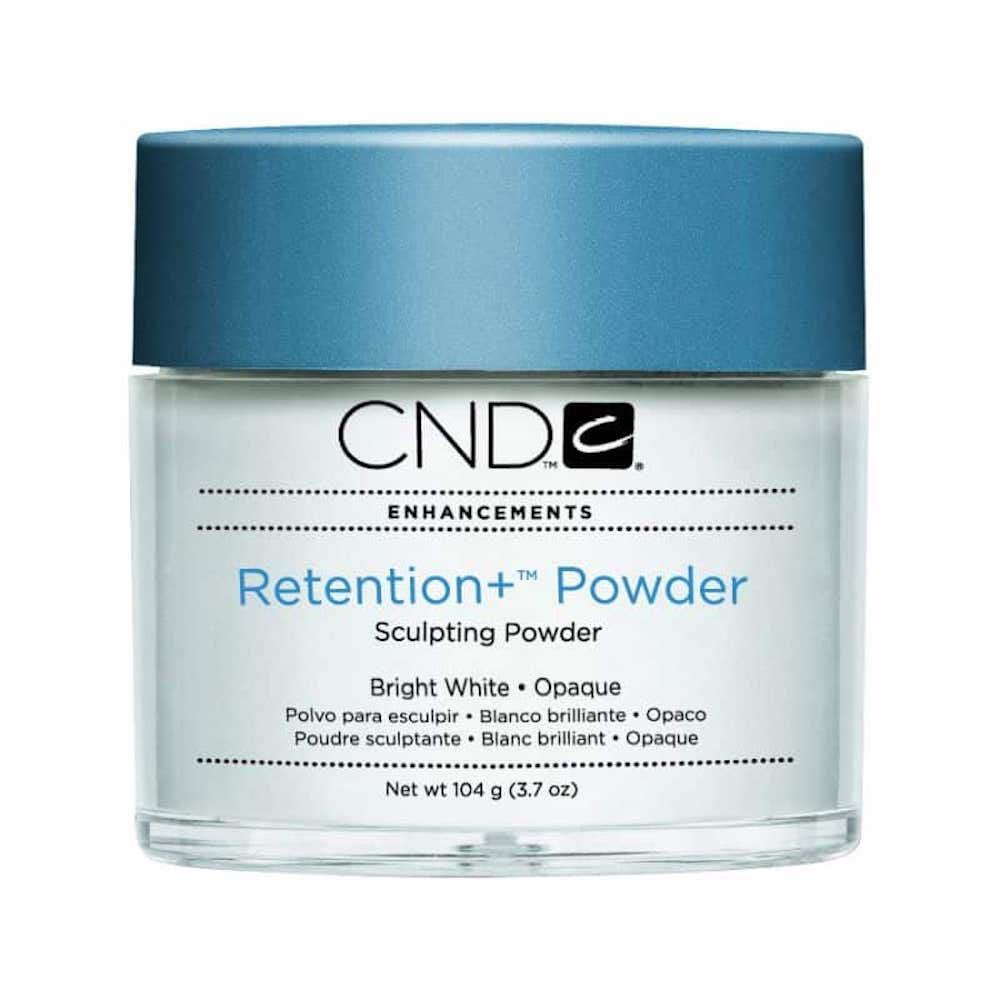 CND RETENTION+ POWDER BRIGHT WHITE OPAQUE 3.7 OZ/104 GM - Purple Beauty Supplies