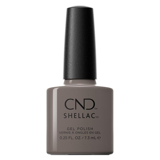 CND SHELLAC ABOVE MY PAY GRAY-ED .25 OZ/7 ML - Purple Beauty Supplies