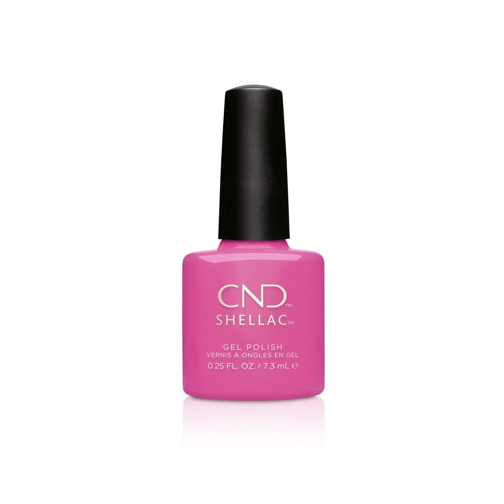 CND SHELLAC HOT POP PINK .25 OZ/7 ML - Purple Beauty Supplies