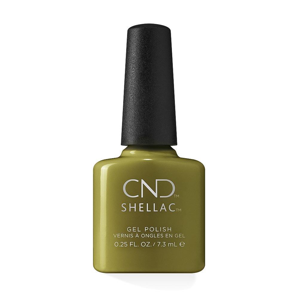 CND SHELLAC OLIVE GROVE .25 OZ/7 ML - Purple Beauty Supplies