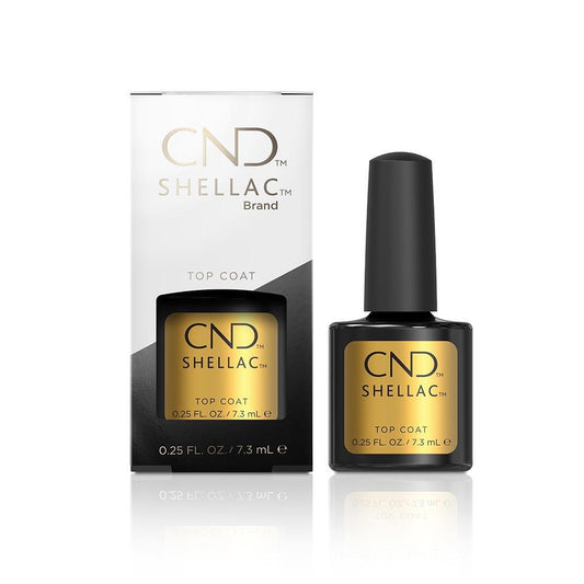 CND SHELLAC ORIGINAL TOP COAT .25 OZ/7 ML - Purple Beauty Supplies