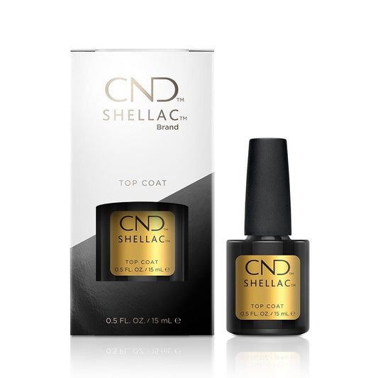 CND SHELLAC ORIGINAL TOP COAT .5 OZ/15 ML - Purple Beauty Supplies