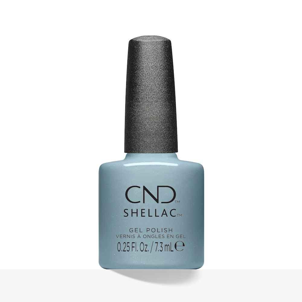 CND SHELLAC TEAL TEXTILE .25 OZ/7 ML - Purple Beauty Supplies