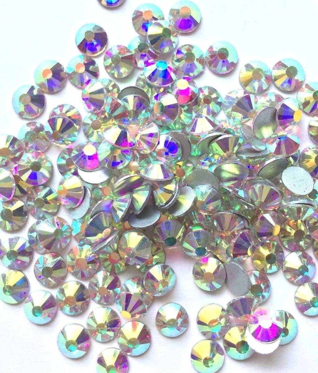 CRYSTAL RHINESTONES 1440 PCS CRYSTAL AB SS5 - Purple Beauty Supplies