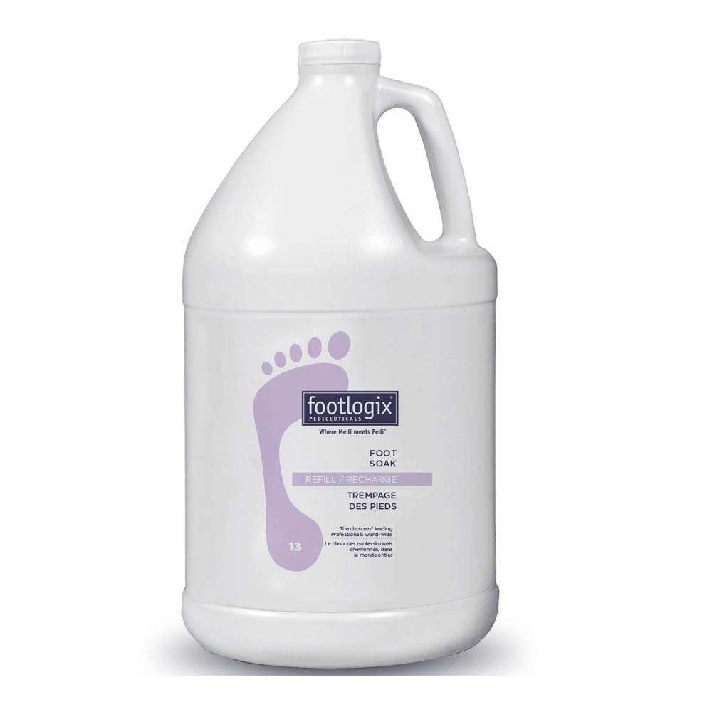 FOOTLOGIX #13 FOOT SOAK PROFESSIONAL128 OZ/3.78 L - Purple Beauty Supplies