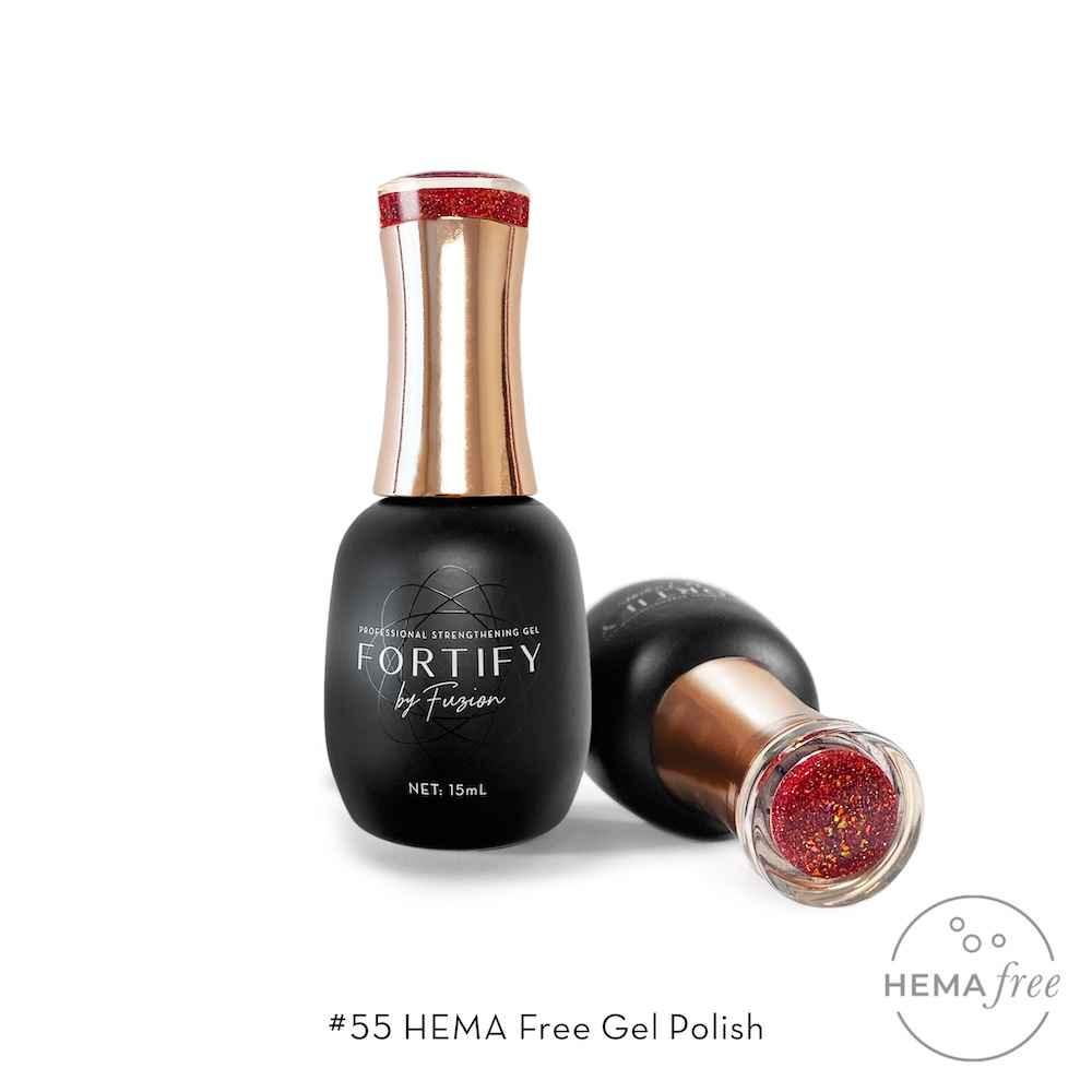 FUZION FORTIFY HEMA FREE GEL POLISH 55 15 ML - Purple Beauty Supplies