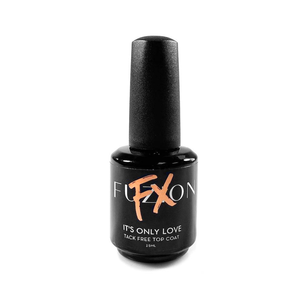 FUZION FX IT'S ONLY LOVE TACK FREE TOP COAT 15 ML - Purple Beauty Supplies