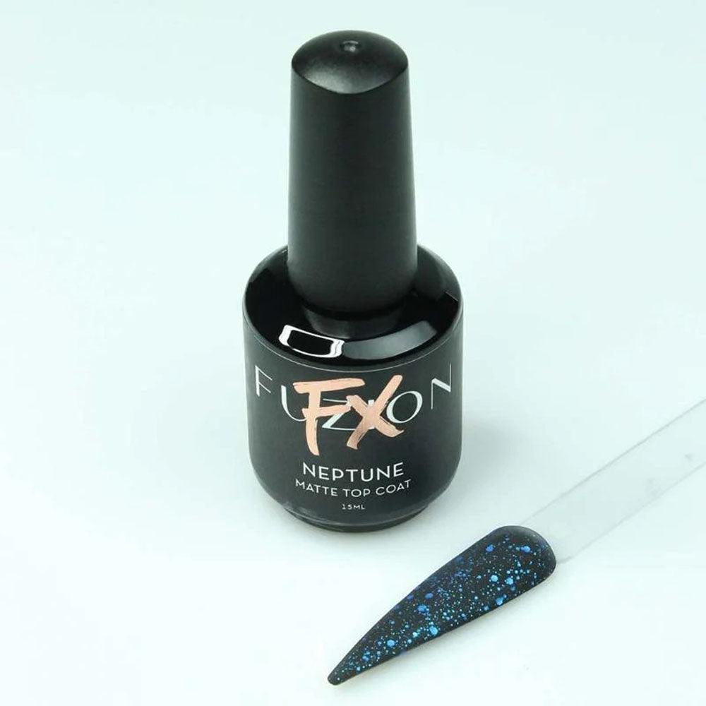 FUZION FX MATTE TOP COAT NEPTUNE VU/LED 15 ML - Purple Beauty Supplies