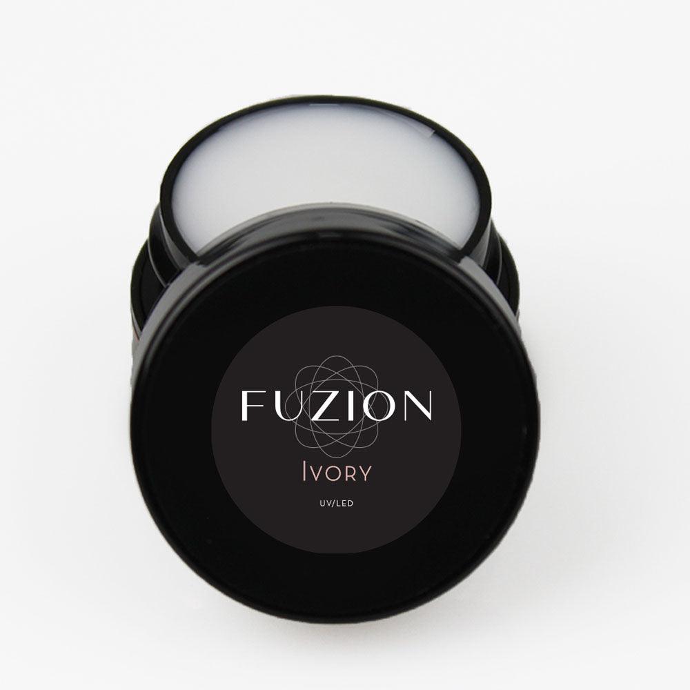 FUZION GEL IVORY UV/LED 60 G NEW PACKAGING! - Purple Beauty Supplies