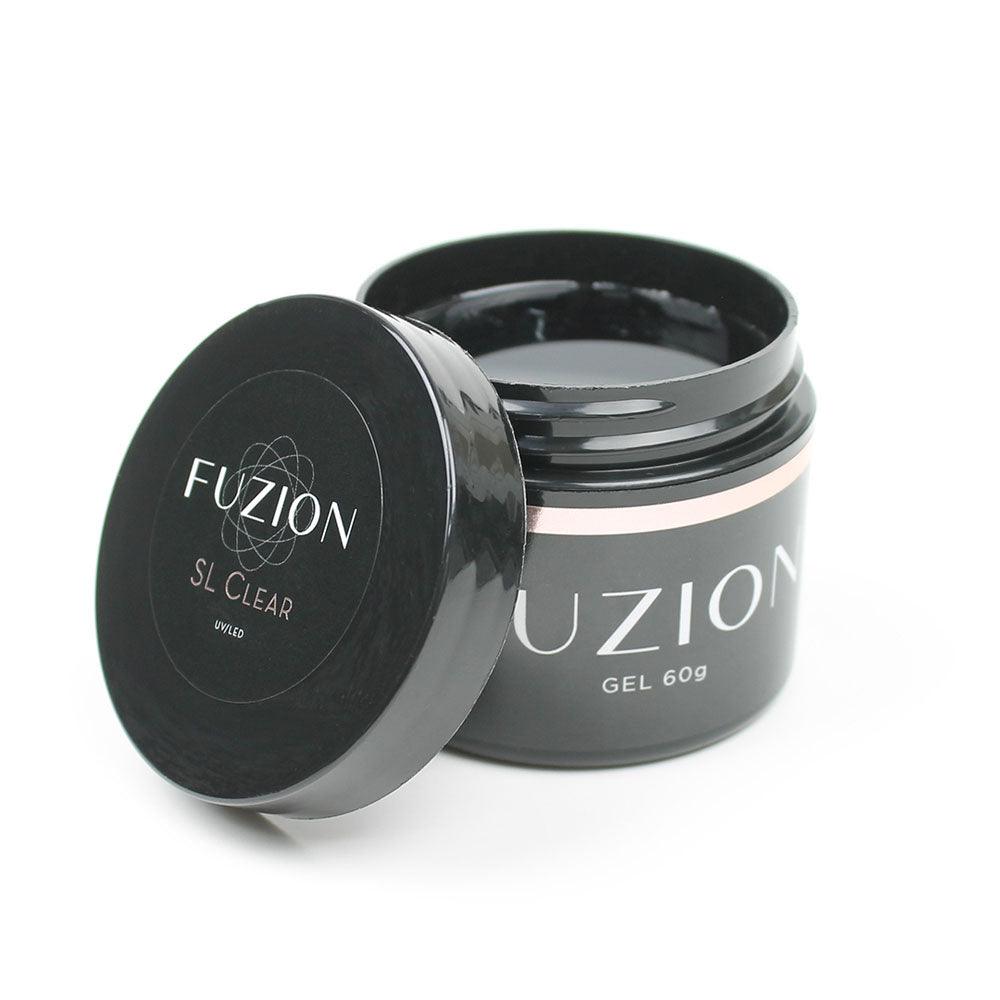 FUZION GEL SL CLEAR UV/LED 60 G NEW PACKAGING! - Purple Beauty Supplies