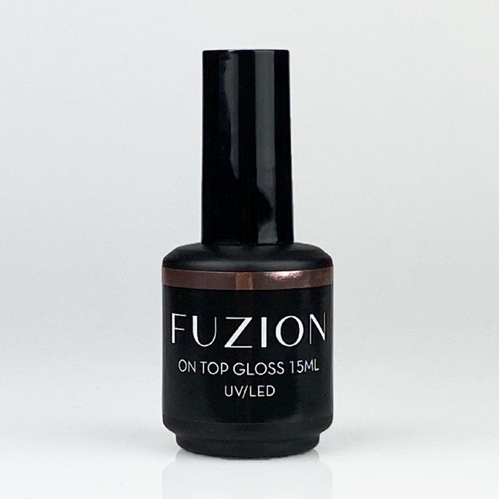 FUZION ON TOP GLOSS UV/LED 15 ML NEW PACKAGING! - Purple Beauty Supplies