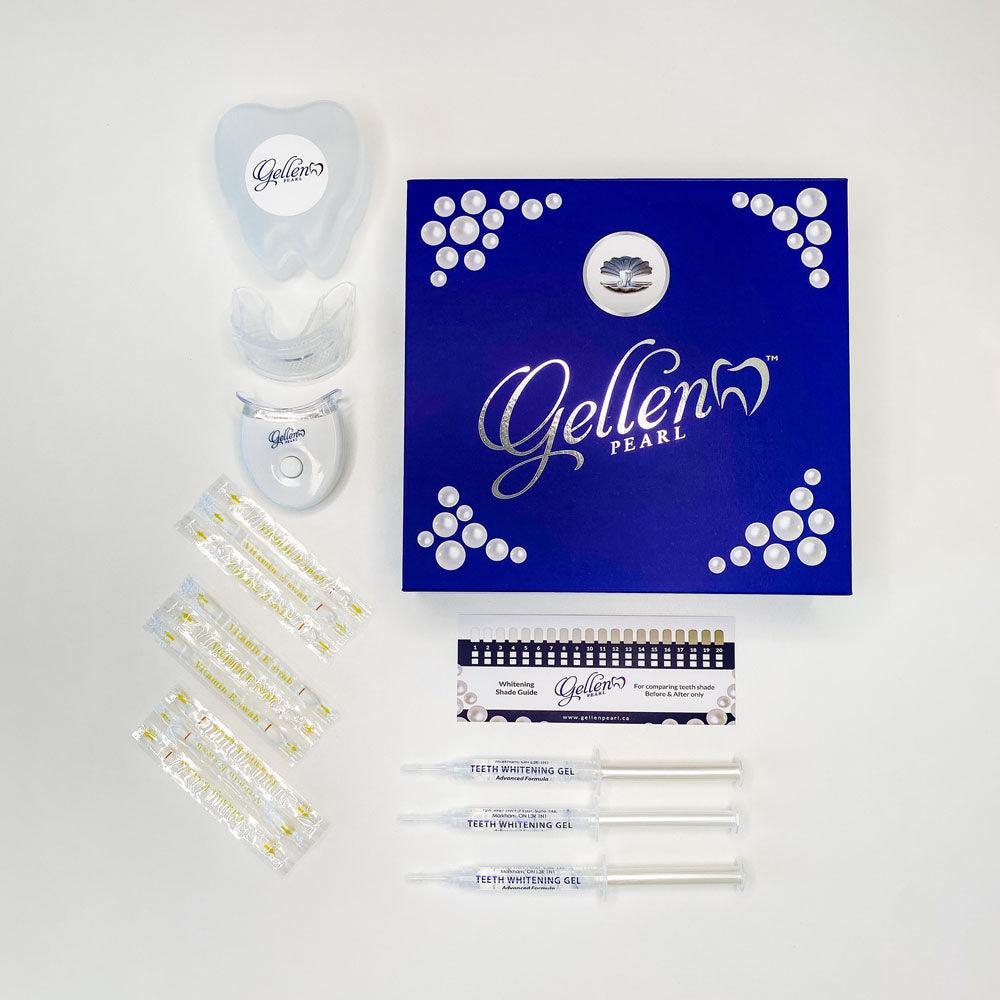 GELLEN PEARL AT HOME WHITENING KIT (9 TREATMENTS) - Purple Beauty Supplies