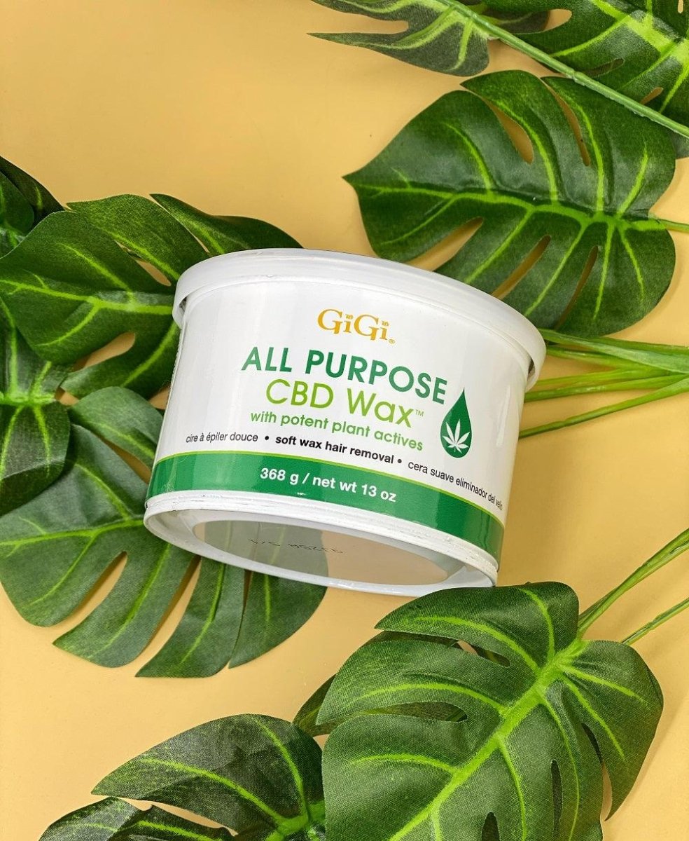 GIGI WAX ALL PURPOSE CBD INFUSED 14 OZ/368 G - Purple Beauty Supplies