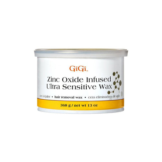 GIGI WAX ZINC OXIDE ULTRA SENSITIVE 13 OZ/368 GM - Purple Beauty Supplies