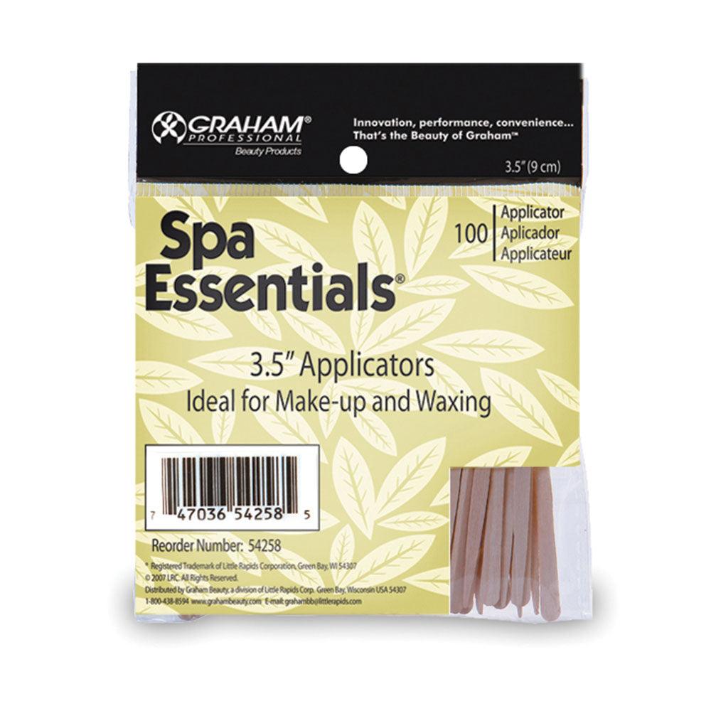 GRAHAM SPA ESSENTIALS WAXING STICKS 3.5" 100 CT - Purple Beauty Supplies