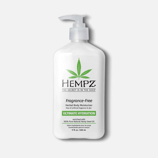 HEMPZ MOISTURIZER FRAGRANCE-FREE 17 OZ/500 ML - Purple Beauty Supplies