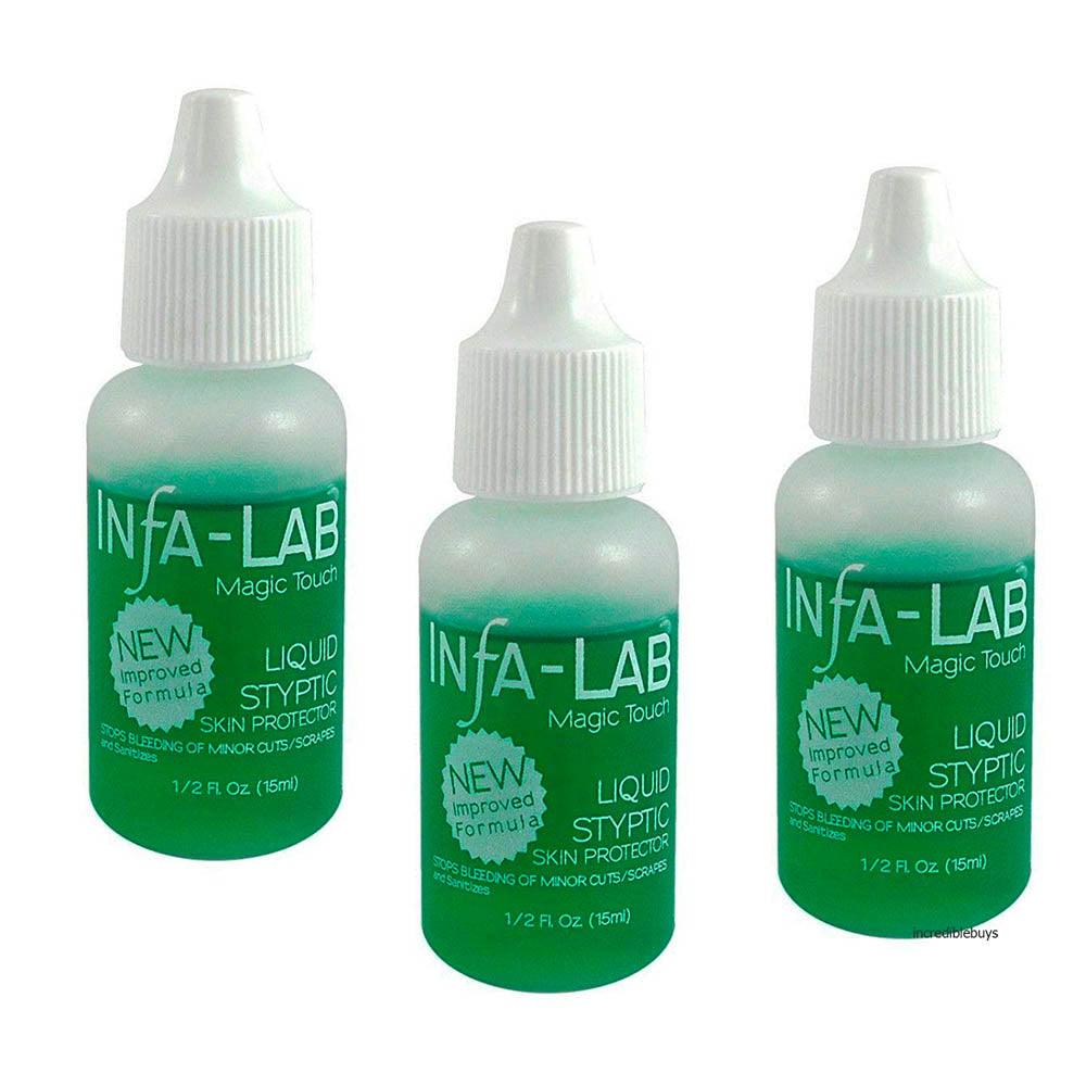 INFALAB NICK RELIEF LIQUID STYPTIC 1/2 OZ - Purple Beauty Supplies