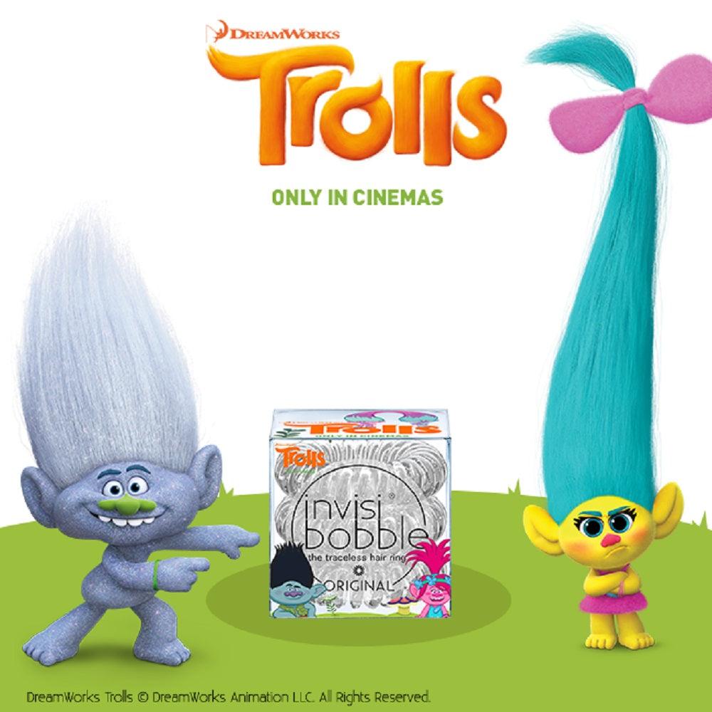 INVISIBOBBLE ORIGINAL TROLLS 3PC - Purple Beauty Supplies