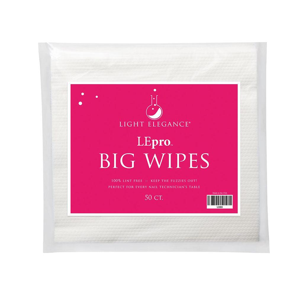 LIGHT ELEGANCE BIG WIPES 50 CT - Purple Beauty Supplies