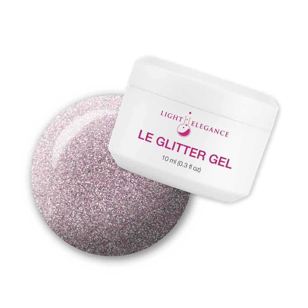 LIGHT ELEGANCE GLITTER GEL ALL EYES ON ME 10 ML - Purple Beauty Supplies